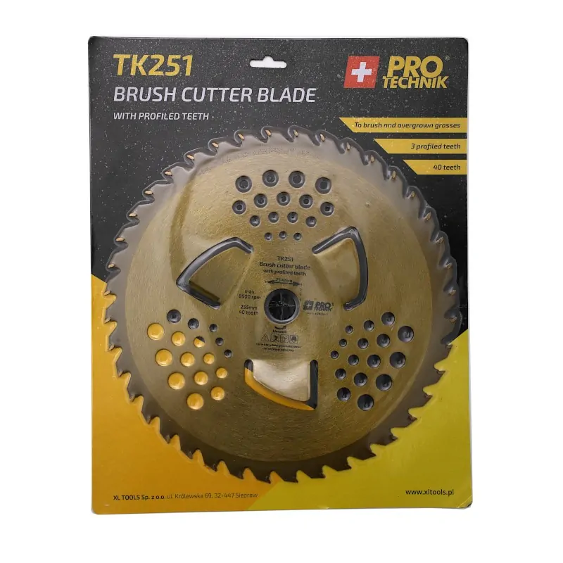 IRMA TK251 Kotouč na křovinořez 255mm 40 zubů profilovaný widia