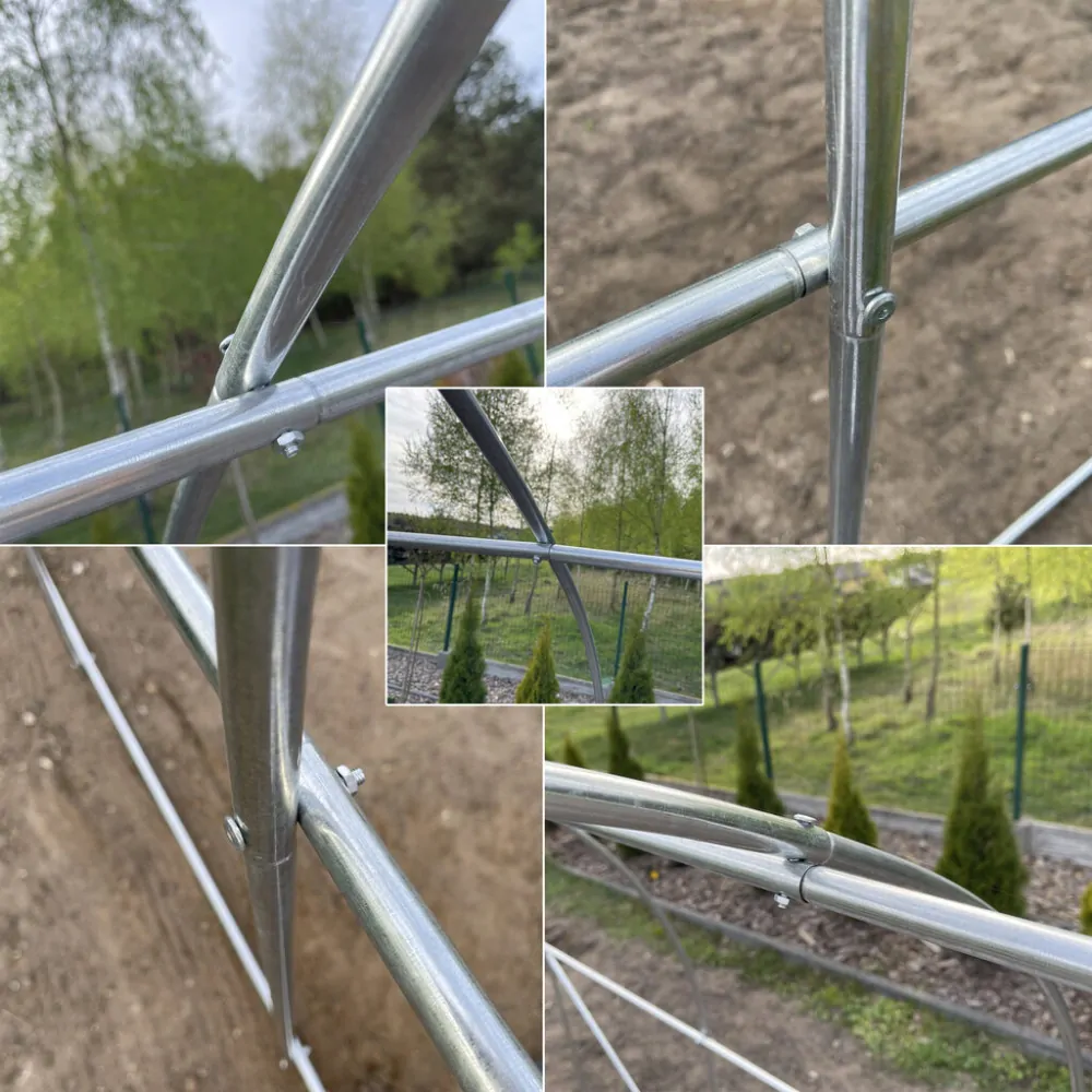 MAR-POL M85001 ZAHRADNÍ FÓLIOVNÍK SKLENÍK 4x2,5x2m