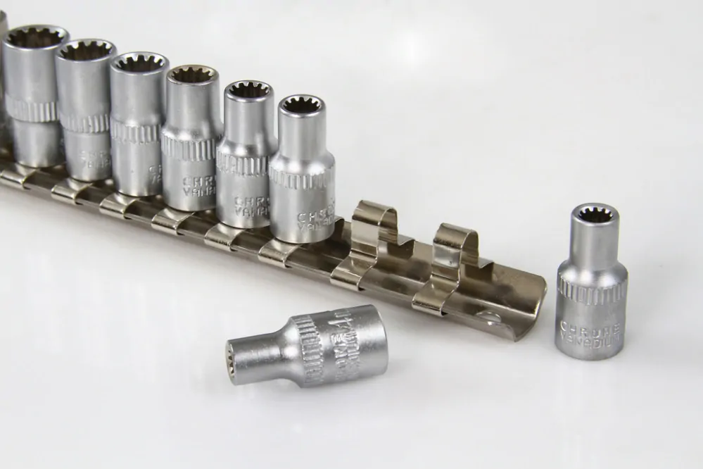 MAR-POL M66419 Nástrčné klíče SPLINE 1/4" 4-14mm 13ks
