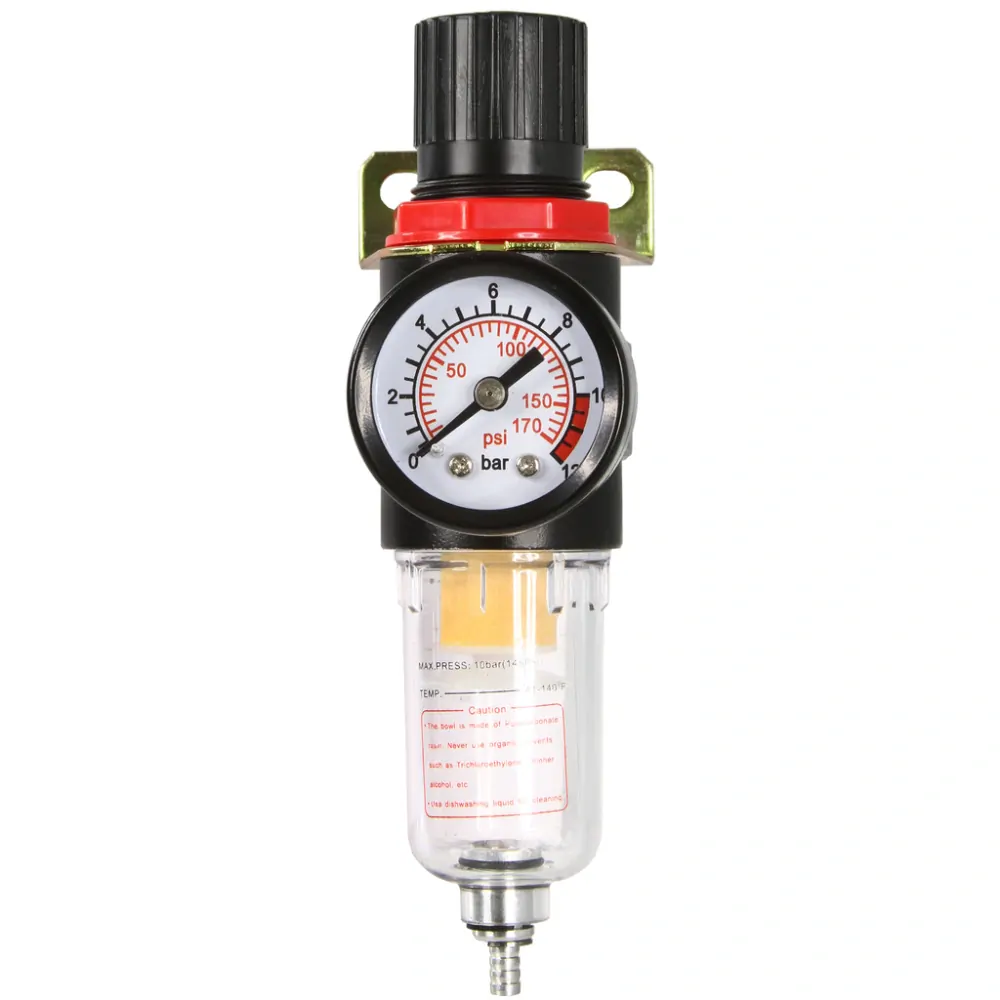 MAR-POL M80693 Vzduchový filtr odkalovač s regulátorem 1/4" 15bar BJC