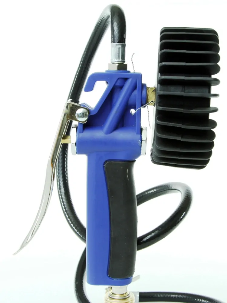 MAR-POL M80701R Pistole na huštění pneumatik s manometrem 12 bar, hadice 1000mm RIPPER