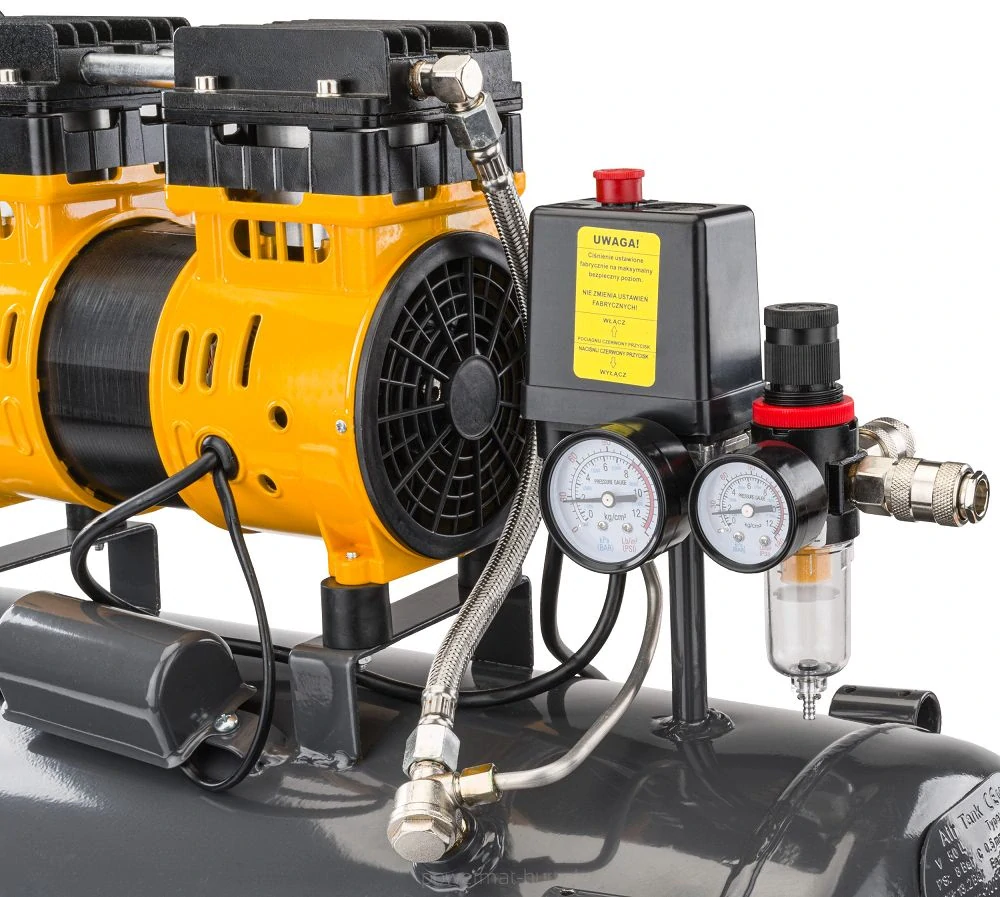 POWERMAT PM-KBO-50T BEZOLEJOVÝ KOMPRESOR 50L 8BAR