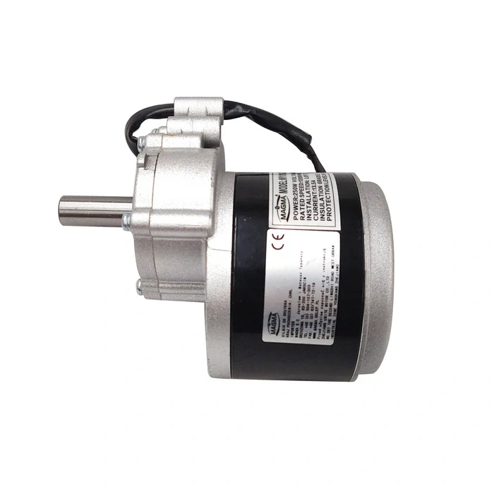 MAGMA 1016LZ Elektrický motor elektromotor 24V DC 250W s převodovkou pro invalidní vozíky 75ot/min