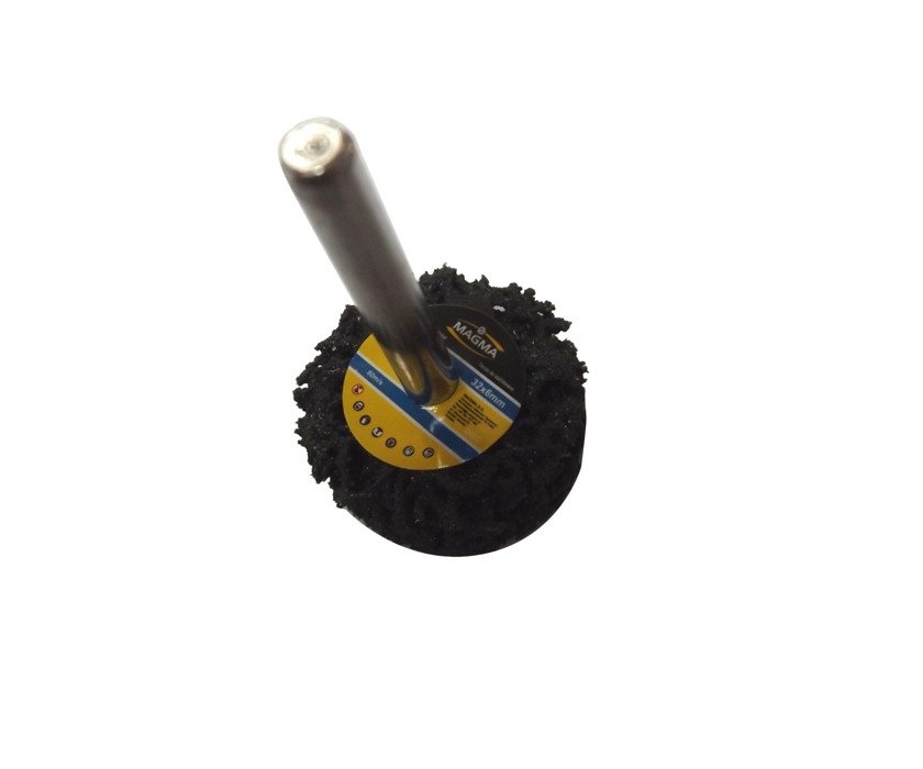 MAGMA Brusný kotouč na kov se stopkou 32x6mm černý