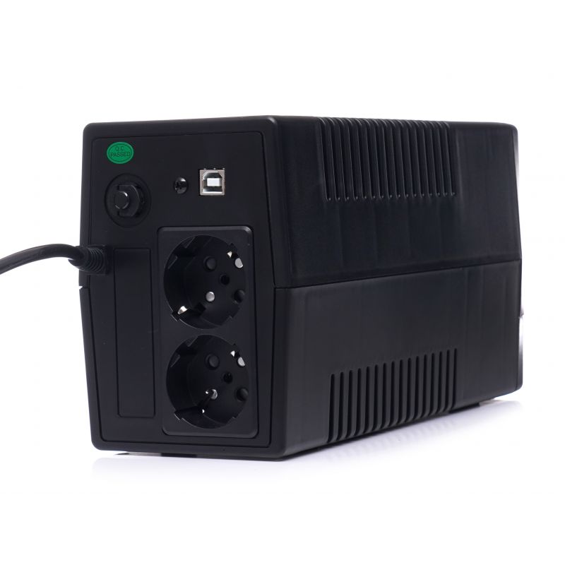 KRAFT&DELE KD1927 Záložní zdroj UPS s LCD 600W 1000VA pro PC, servery, ochrana