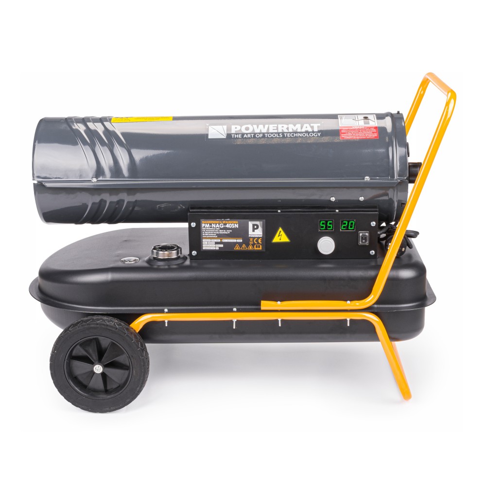 POWERMAT PM-NAG-40SN Naftový ohřívač topidlo + LCD displej 40kW