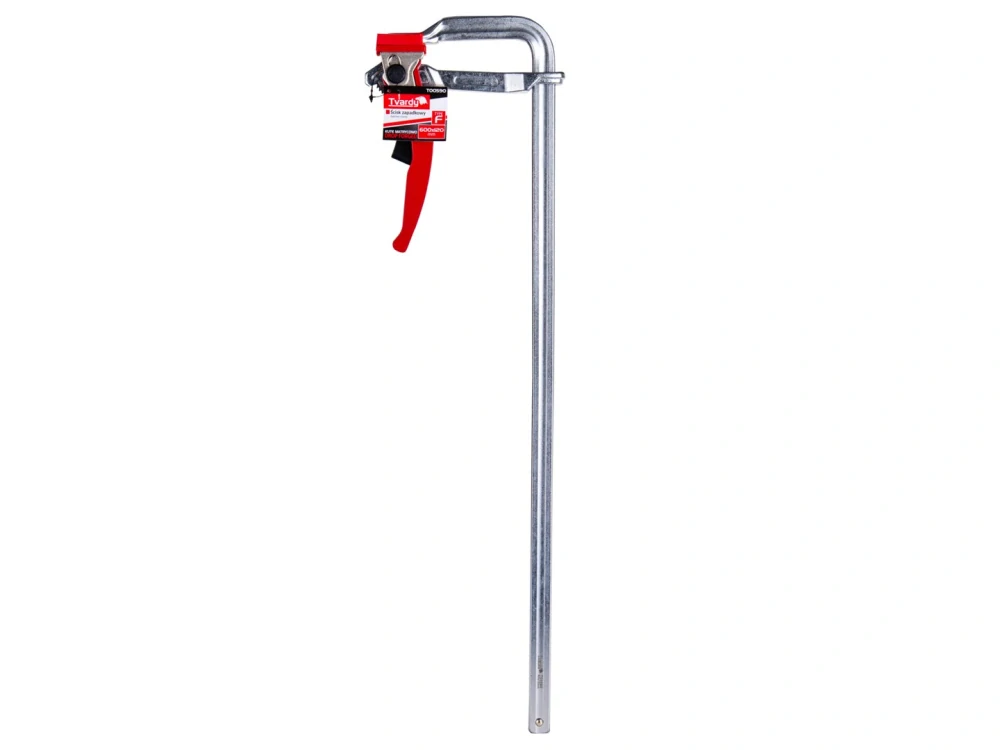 GEKO T00590 Kovaná ráčnová svorka svěrka svěrák  typu F 600x120 mm 