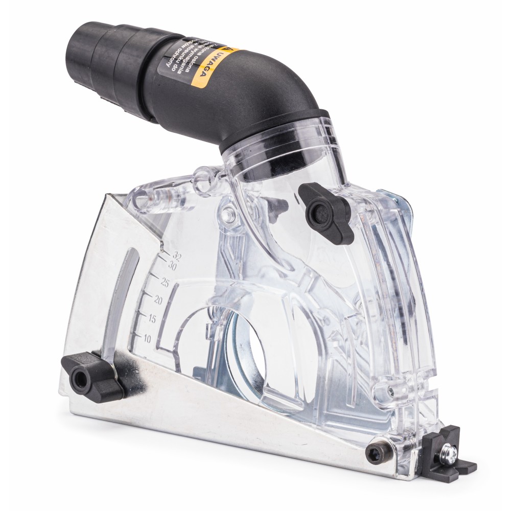 POWERMAT PM-OSK-125/32T Sací protiprachový kryt na úhlovou brusku 125 mm