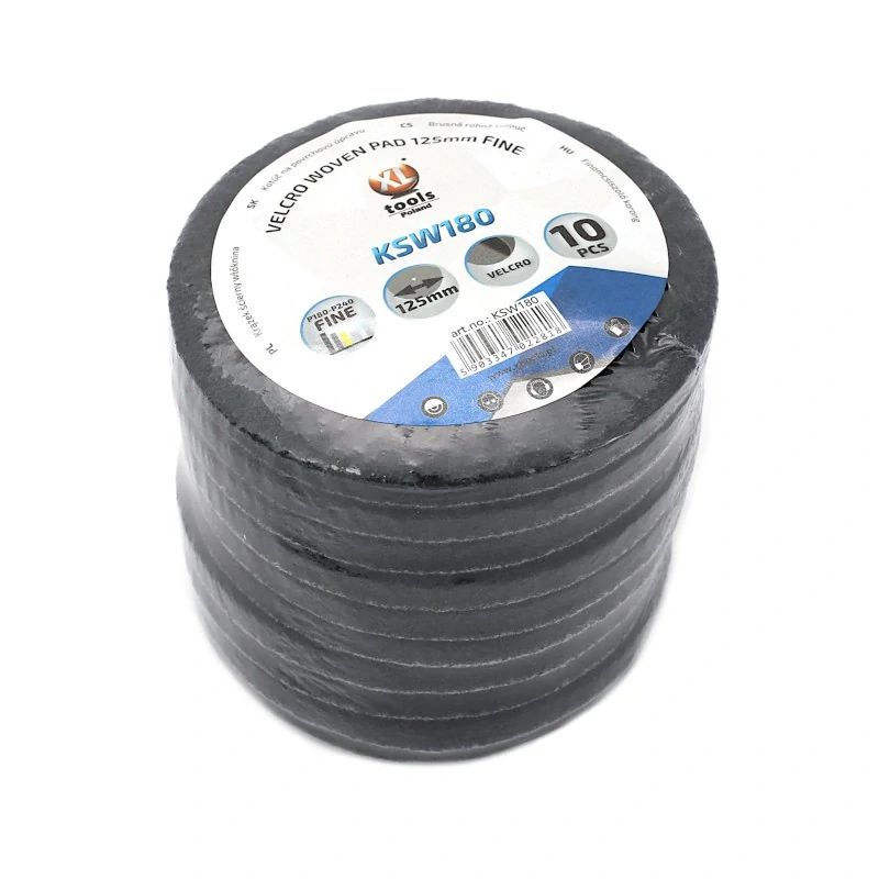 Irma WLK93 Brusný kotouč z netkané textilie 125 mm 180-240 FINE 10ks