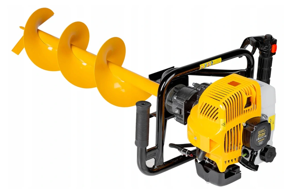 ASKA ASGD670 Půdní vrták PREMIUM do země 6,7HP + vrták zemní 100mm 200mm 300mm
