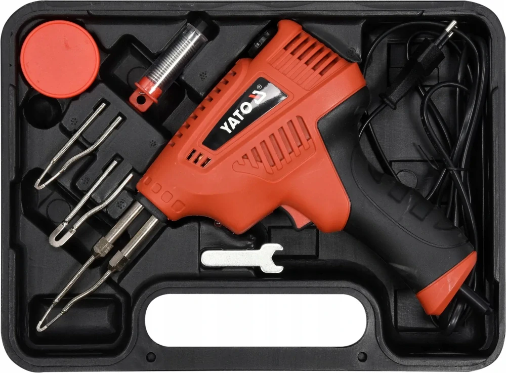YATO YT-82451 200W Elektrická páječka LED pájka pájecí pistole sada