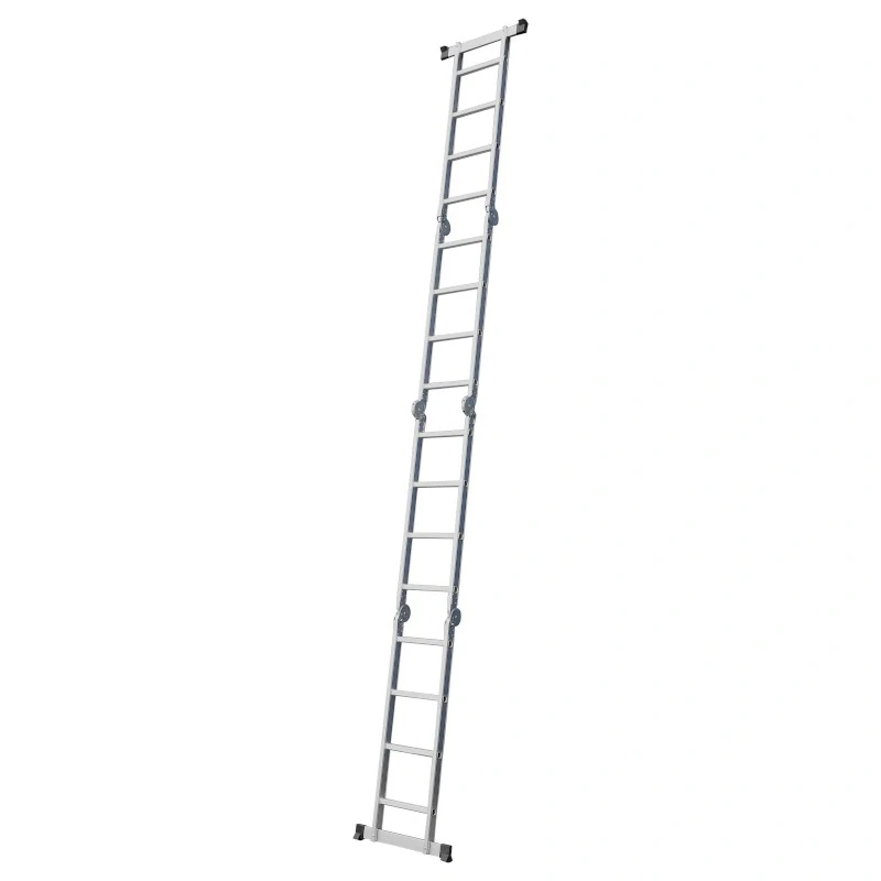 IRMA DR44 Hliníkový víceúčelový žebřík s pracovní se stabilizátorem  4x4 4,7m