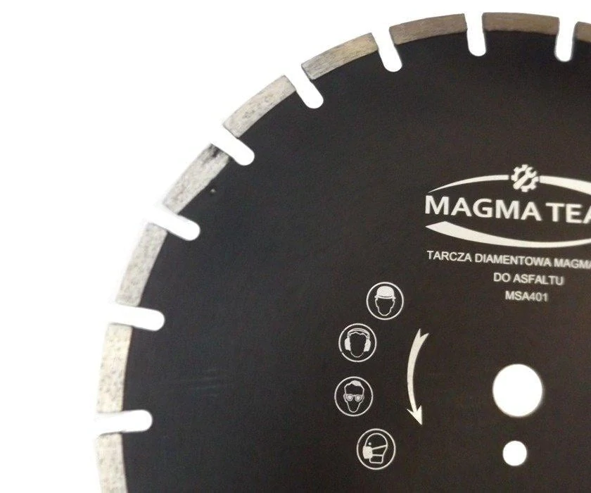 MAGMA MSA401 Diamantový kotouč na řezání asfaltu 400x25,4mm + redukce 20mm