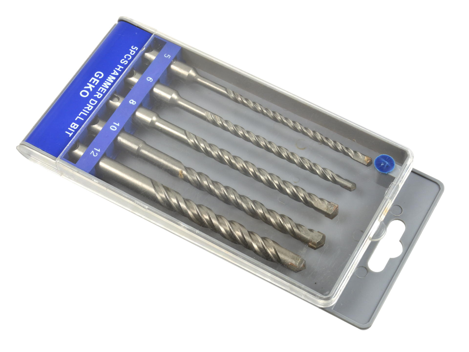 GEKO G40050 Vrták SDS Plus do betonu, kamene, zdi 5-12mm sada 5ks