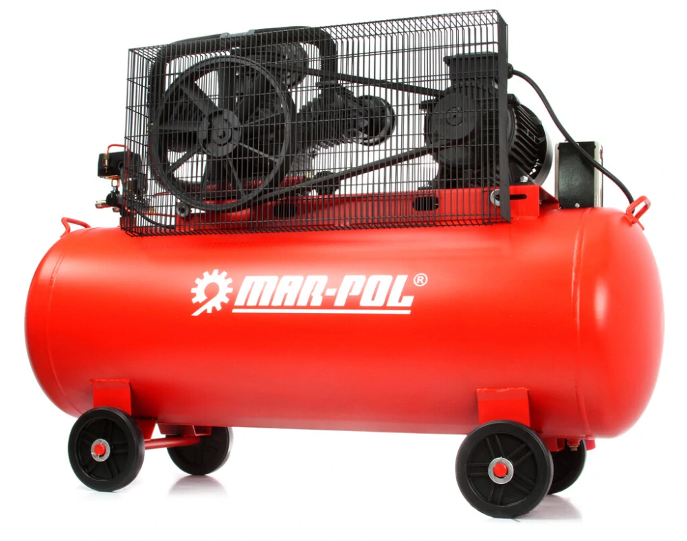 MAR-POL M88423  Kompresor olejový 300l 3 PÍSTY 7,5kW 1150 l/min třipístový W-0,9/8 W3090