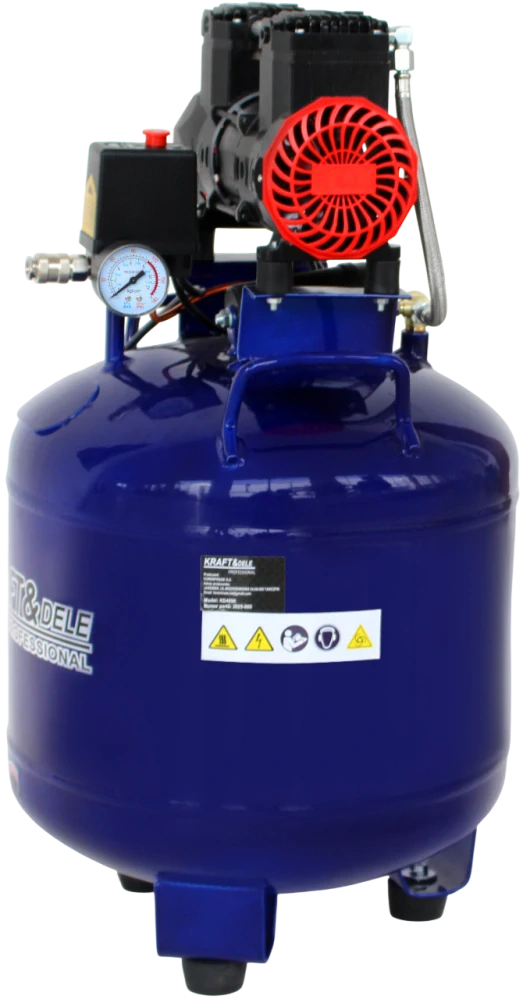 Kraft&Dele KD4096 Bezolejový kompresor 80L 230V 8 BAR 290L/min