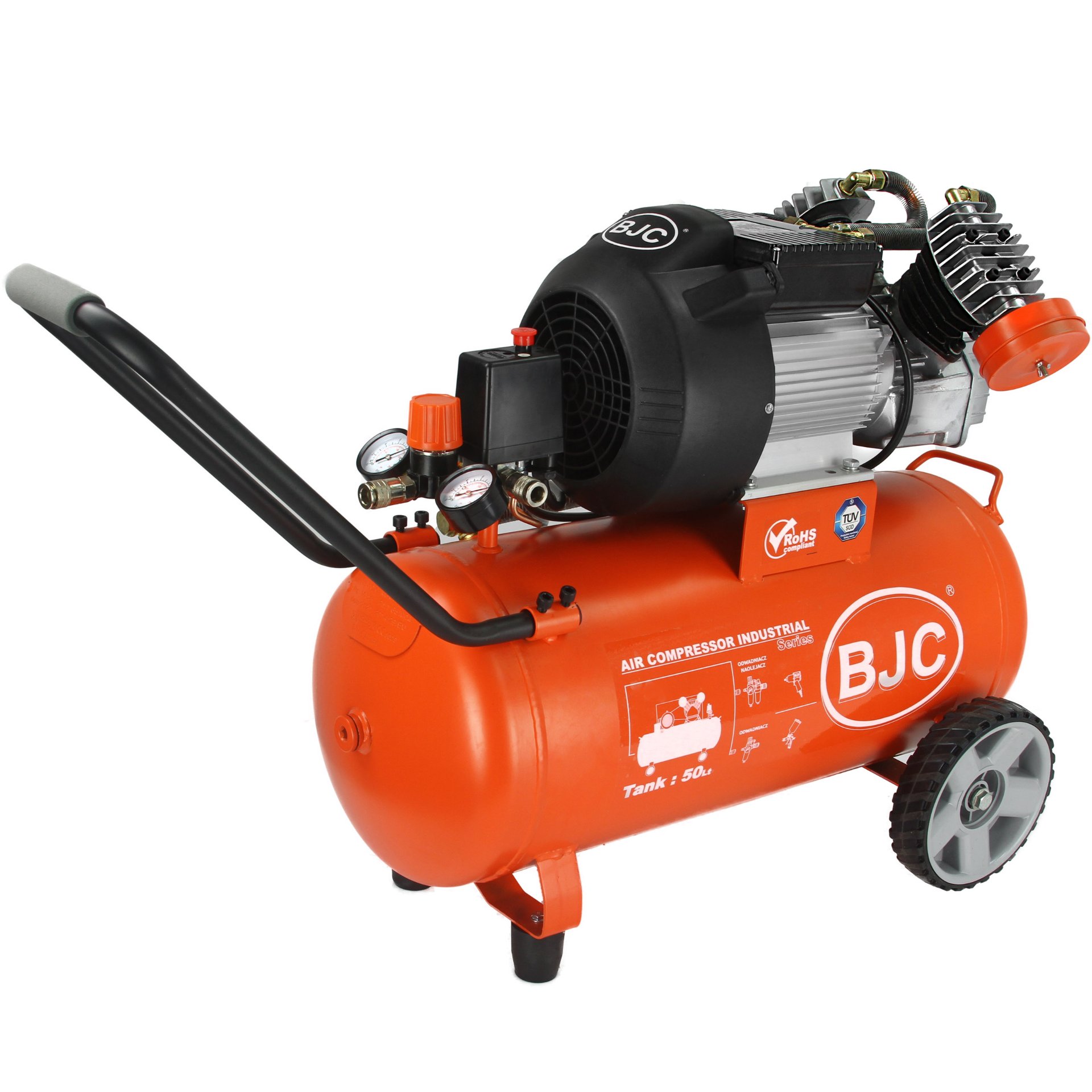 BJC B88010 OLEJOVÝ KOMPRESOR 50L / 3HP / 10 bar / 2 PÍSTY JN-30V, BJC 