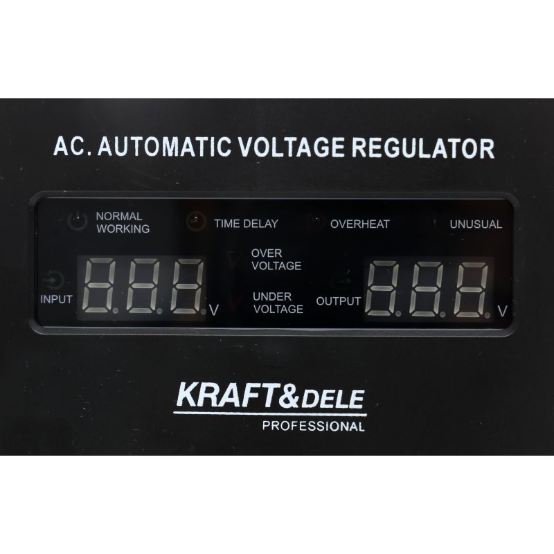 KRAFT&DELE KD1925 Stabilizátor napětí 1000VA 230V regulátor elektrické energie AVR