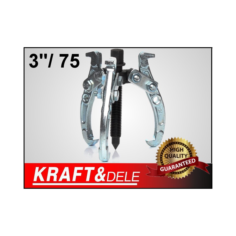 KRAFT&DELE KD1106 3-ramenný ruční stahovák ložisek 3" 75 mm