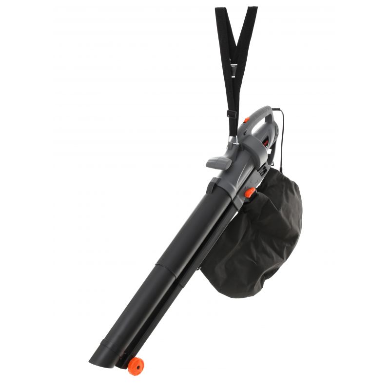 Kraft&Dele KD5140 3600W Elektrické dmychadlo, foukač listí, vysavač 35l
