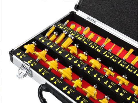 GEKO K00067 Frézy Sada fréz na dřevo 35ks KELTIN 