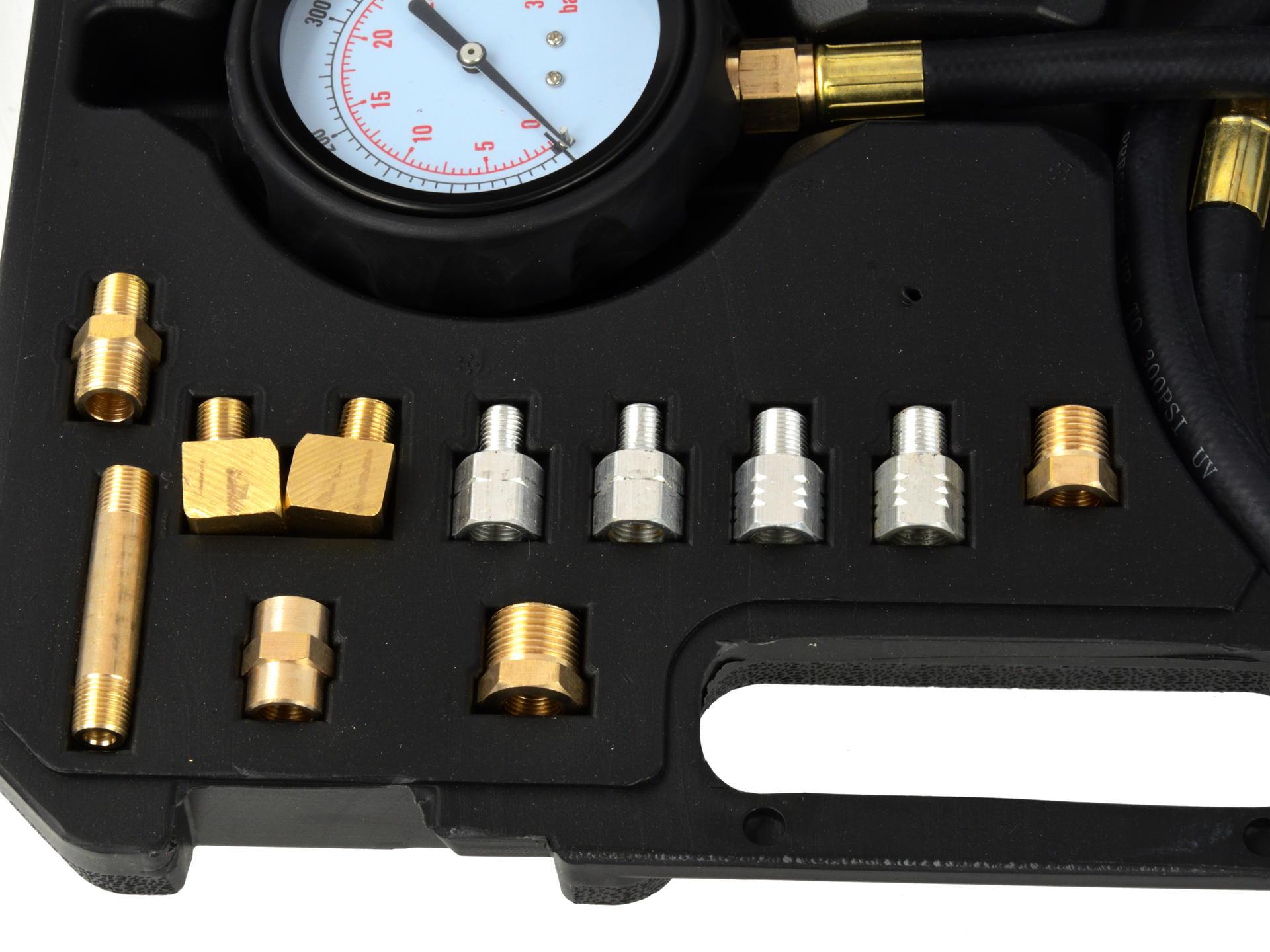 GEKO G02506 Tester měrič tlaku oleje 35 bar sada 12ks