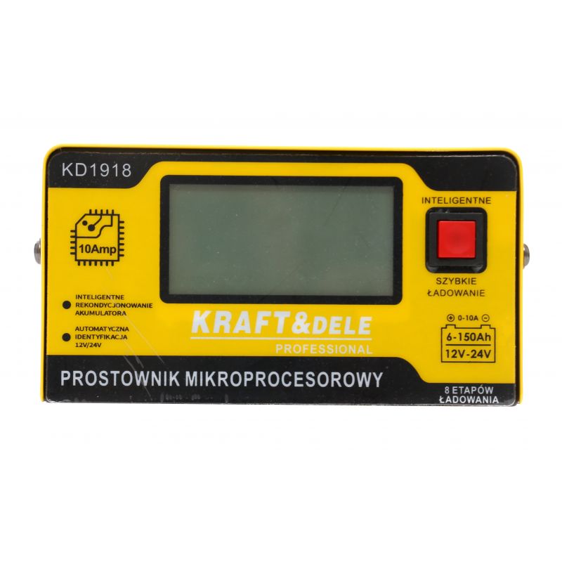 Kraft&Dele KD1918 Nabíjačka mikroprocesorová 10Amp 12/24V autonabíječka batérií