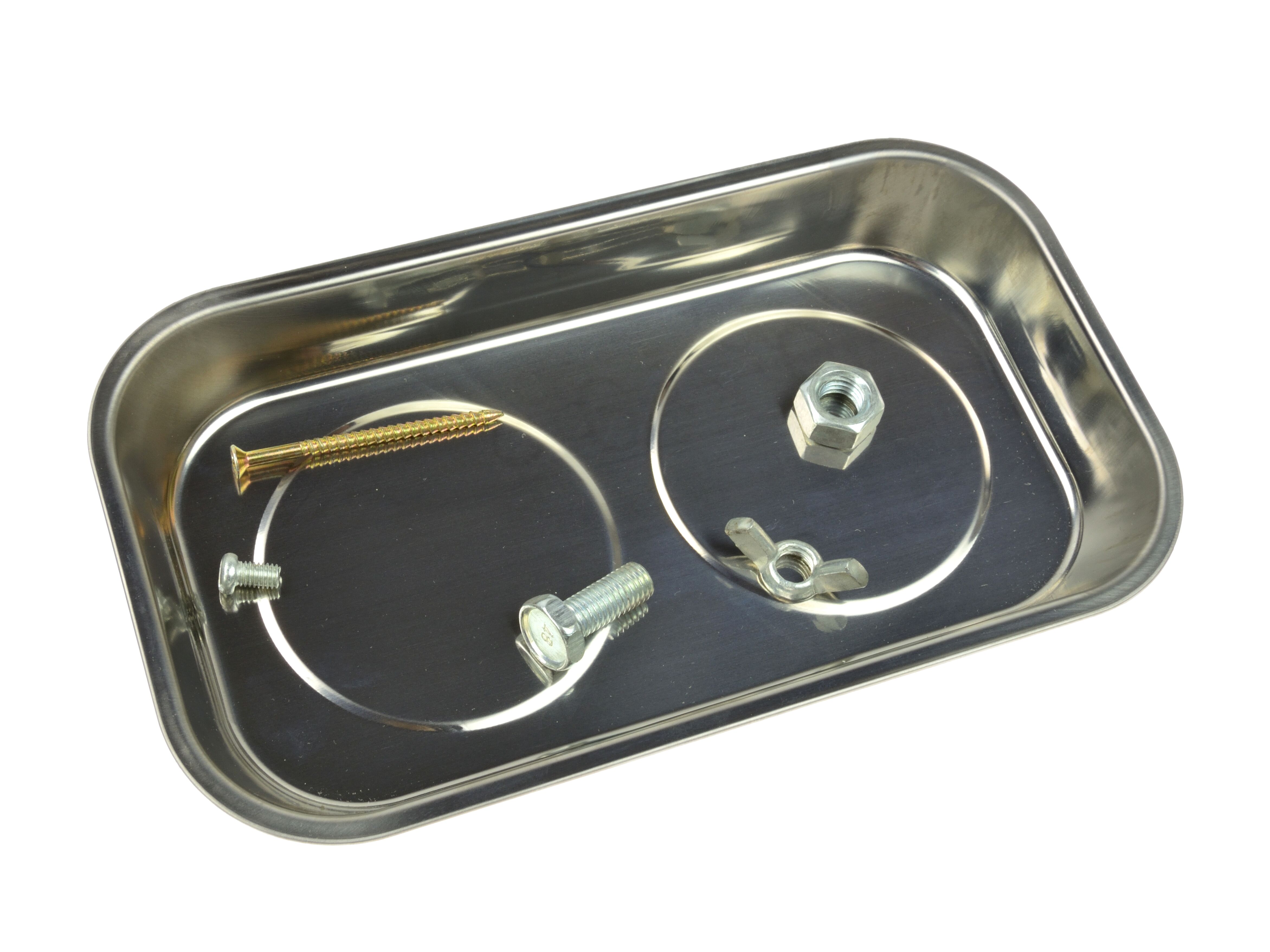 GEKO G03202 Magnetická miska 240x140mm na šrouby hřebíky, s magnetem