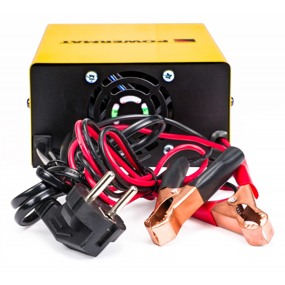 POWERMAT PM-PM-40B Mikroprocesorová nabíječka baterií 6/12V 8-stupňová LCD