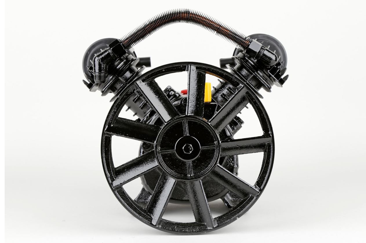 MAX V2051 Čerpadlo kompresoru 360L/min 8barů 3HP, 2 písty, vzduchový filtr