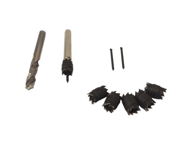 Magma M10007 Sada výstružníků, vrtáků na spoje, svary 9ks