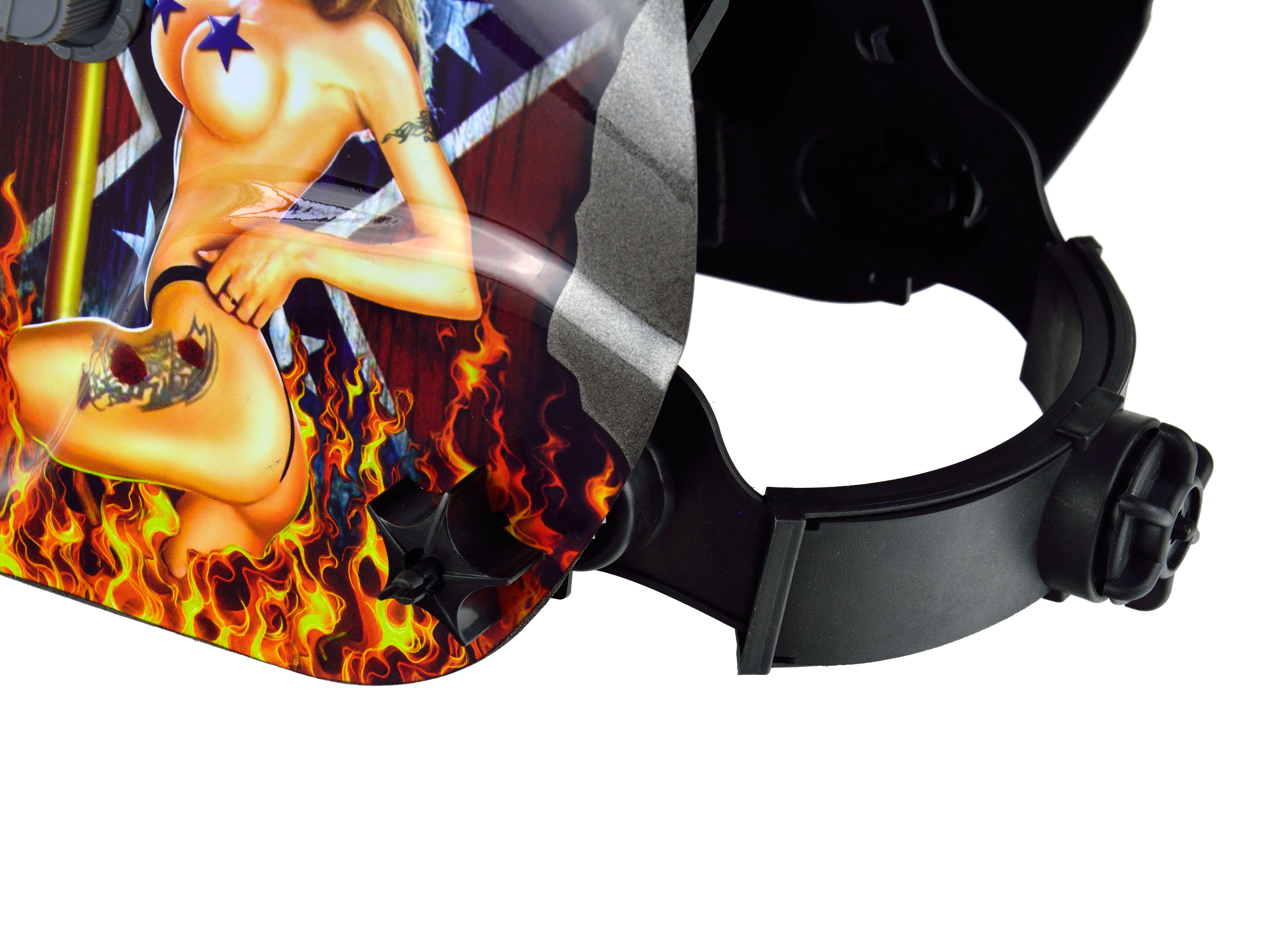 GEKO G01877 SVÁŘECÍ MASKA kukla samostmívací na sváření Profi Flame