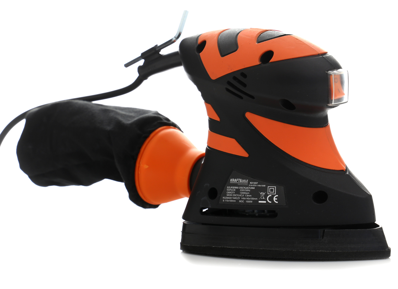 KRAFT&DELE KD1697 1000W Elektrická, oscilační, orbitální bruska 12000 ot./min