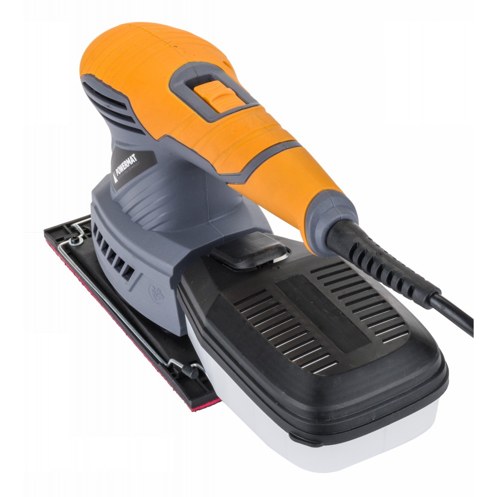 POWERMAT PM-SMO-3W1T Vibrační excentrická bruska 1200W příslušenství