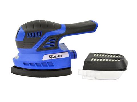 GEKO G80619 Aku oscilační bruska 140x140x100mm akumulátorová 18V Li-ion