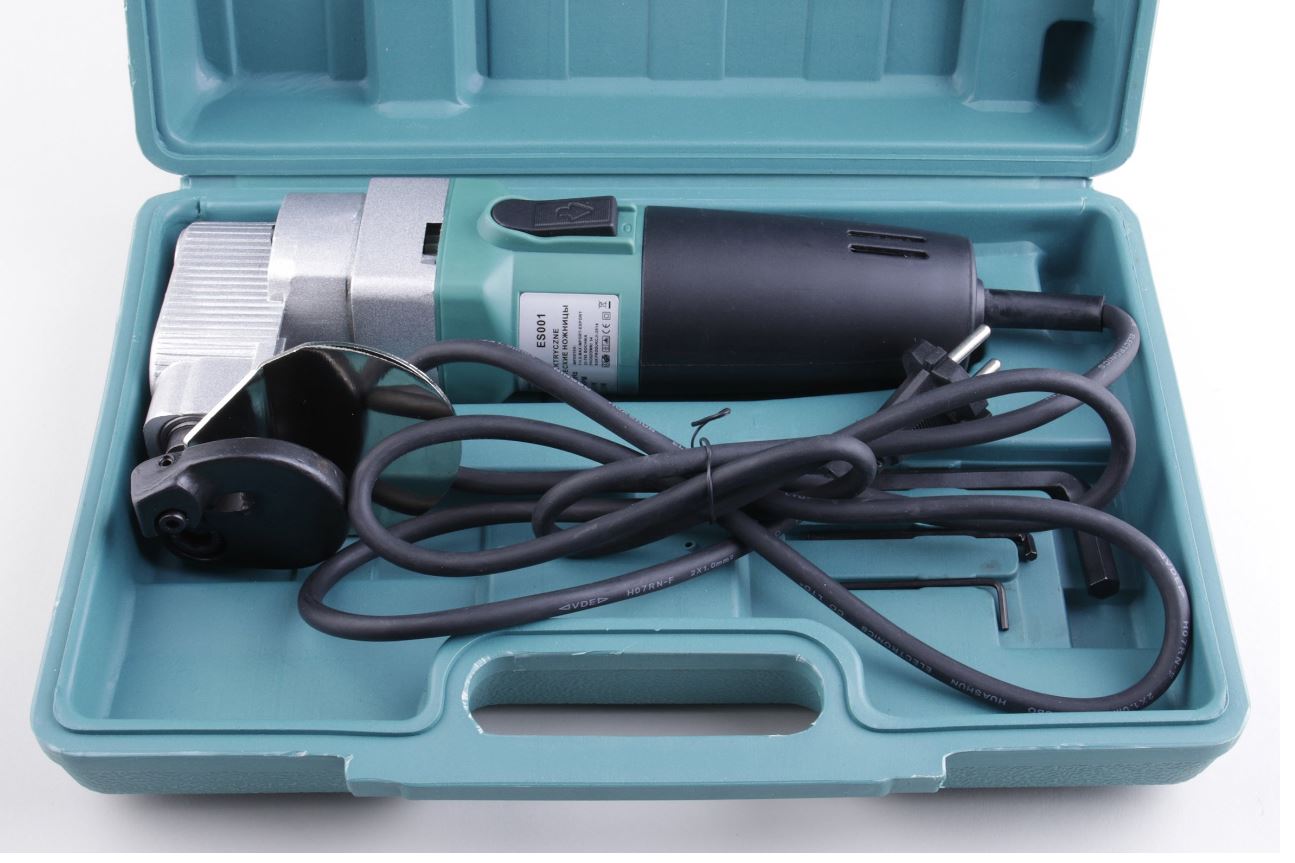 MAX ES001 1800W NŮŽKY NA PLECH Elektrické stříhací 230V prostřihovač