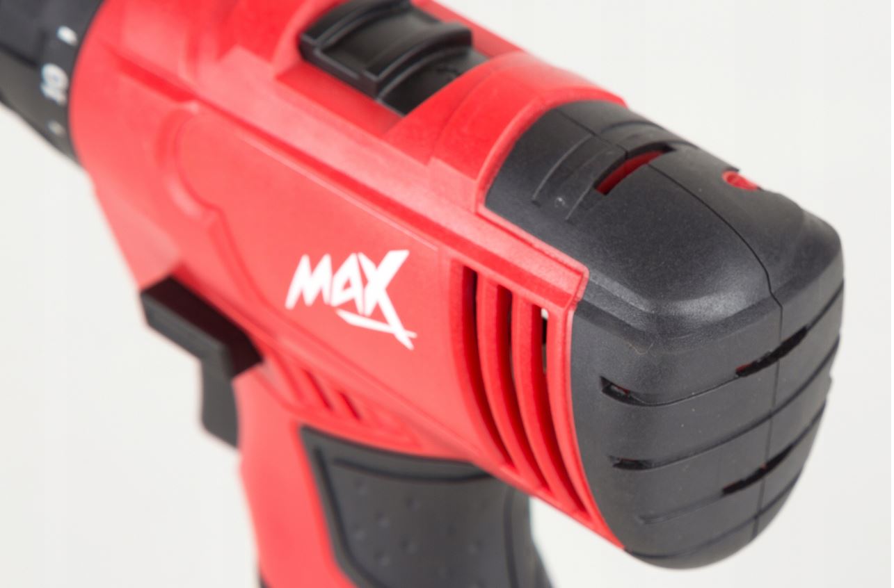 MAX MXCD12L SADA Aku 12V vrtací šroubovák vrtačka 2ks akumulátor + nabíječka