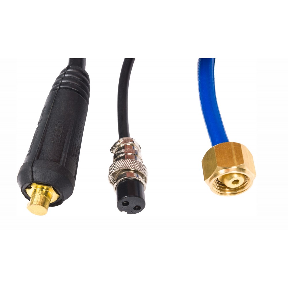 POWERMAT TIG-17V-16 Svářečské kabely TIG LIFT svařování TIG-17V-16 konektor 16/25