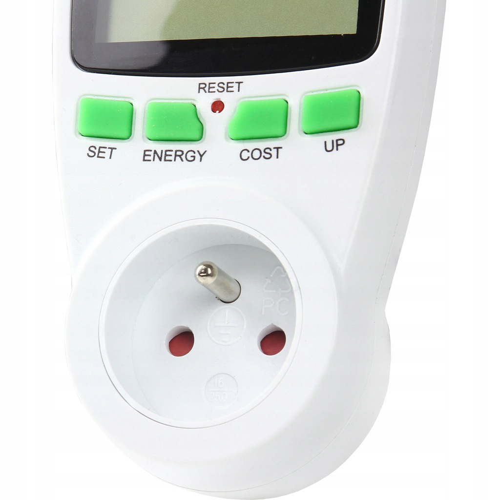 Marpol M90150 Tester měřič watometr měřidlo napětí proudu LCD 16A