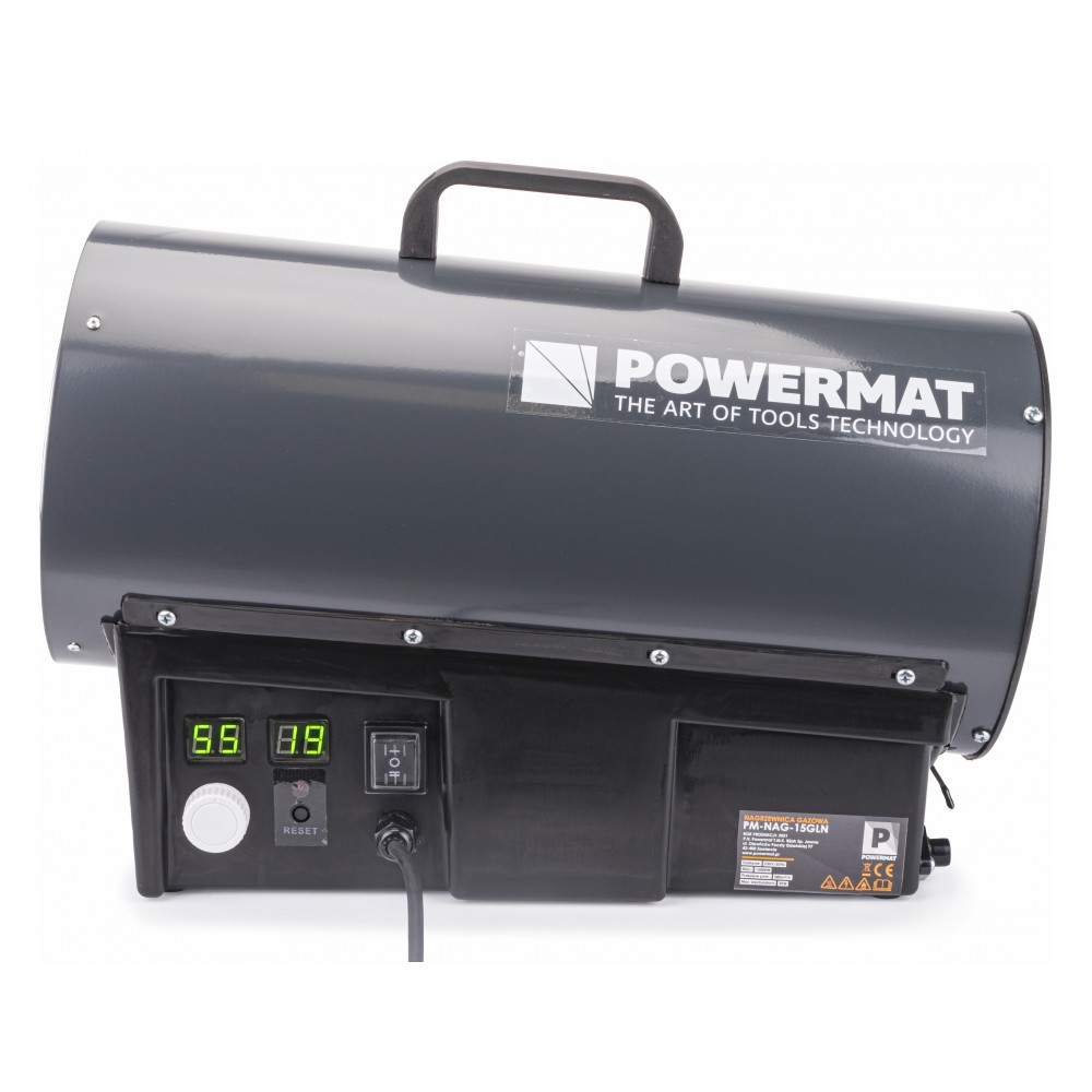 POWERMAT PM-NAG-15GN Plynový ohřívač plynové topidlo 15kW 380m3/h