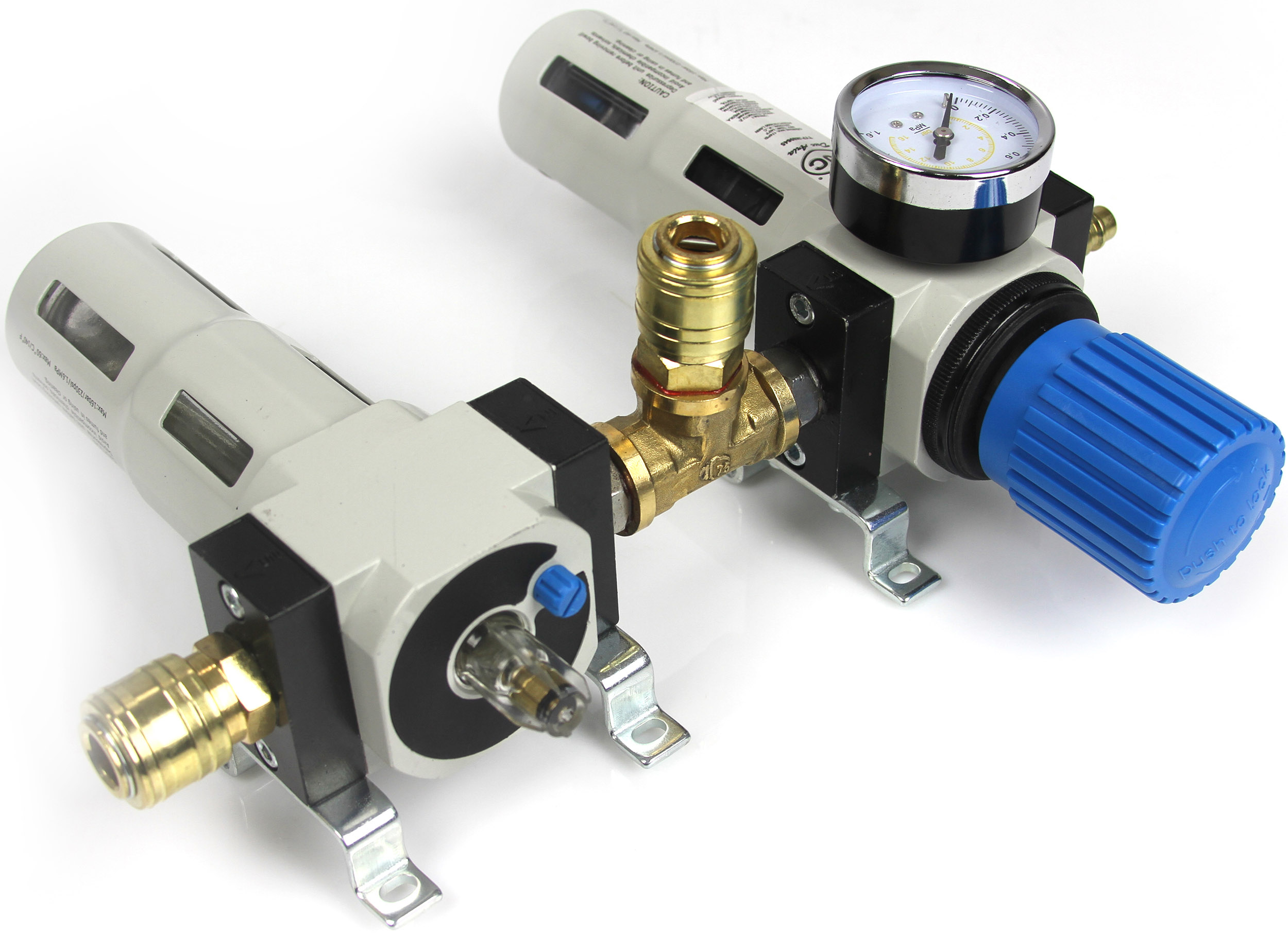 MAR-POL M80645 Vzduchový regulátor, filtr, maznice/přimazávač, odlučovač 1/2"