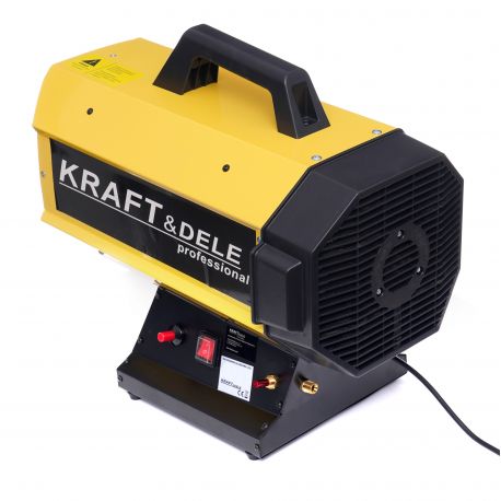 KRAFT&DELE KD11731 Plynový ohřívač topidlo 25kW + regulátor AUTOMAT