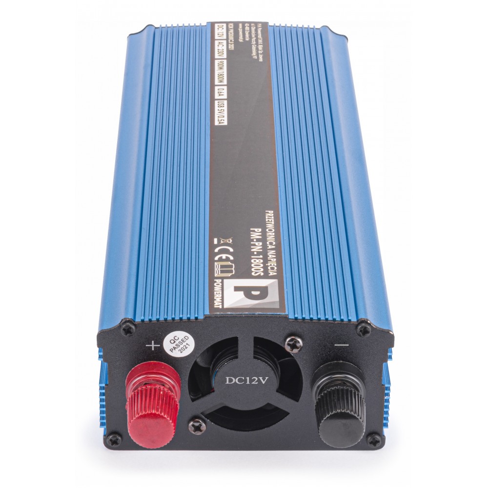 POWERMAT PM-PN-1800S Měnič napětí pro vozidla, auta 12V 1800W