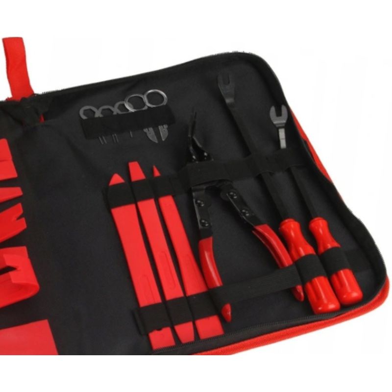 KRAFT&DELLE KD1135 Montáž demontáž čalounění, stahováky, klíče, sada 19ks