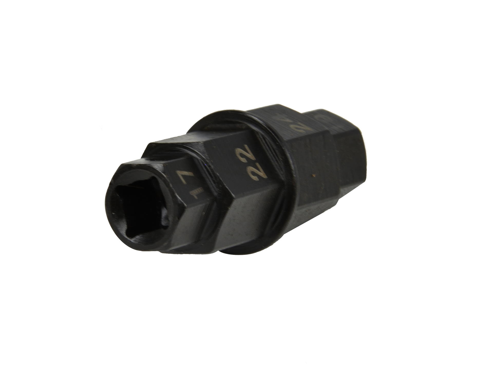 GEKO G02685 Klíč na os nápravu motocyklovýh kol adapter 17mm 19mm 22mm 24mm