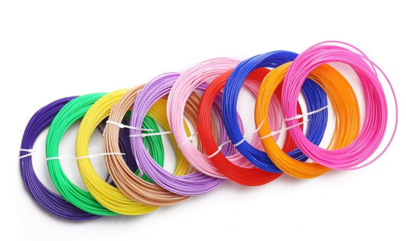 SZPILA 3D PEN 75m filamenty náplne PLA mix barev, náplň do 3D pera