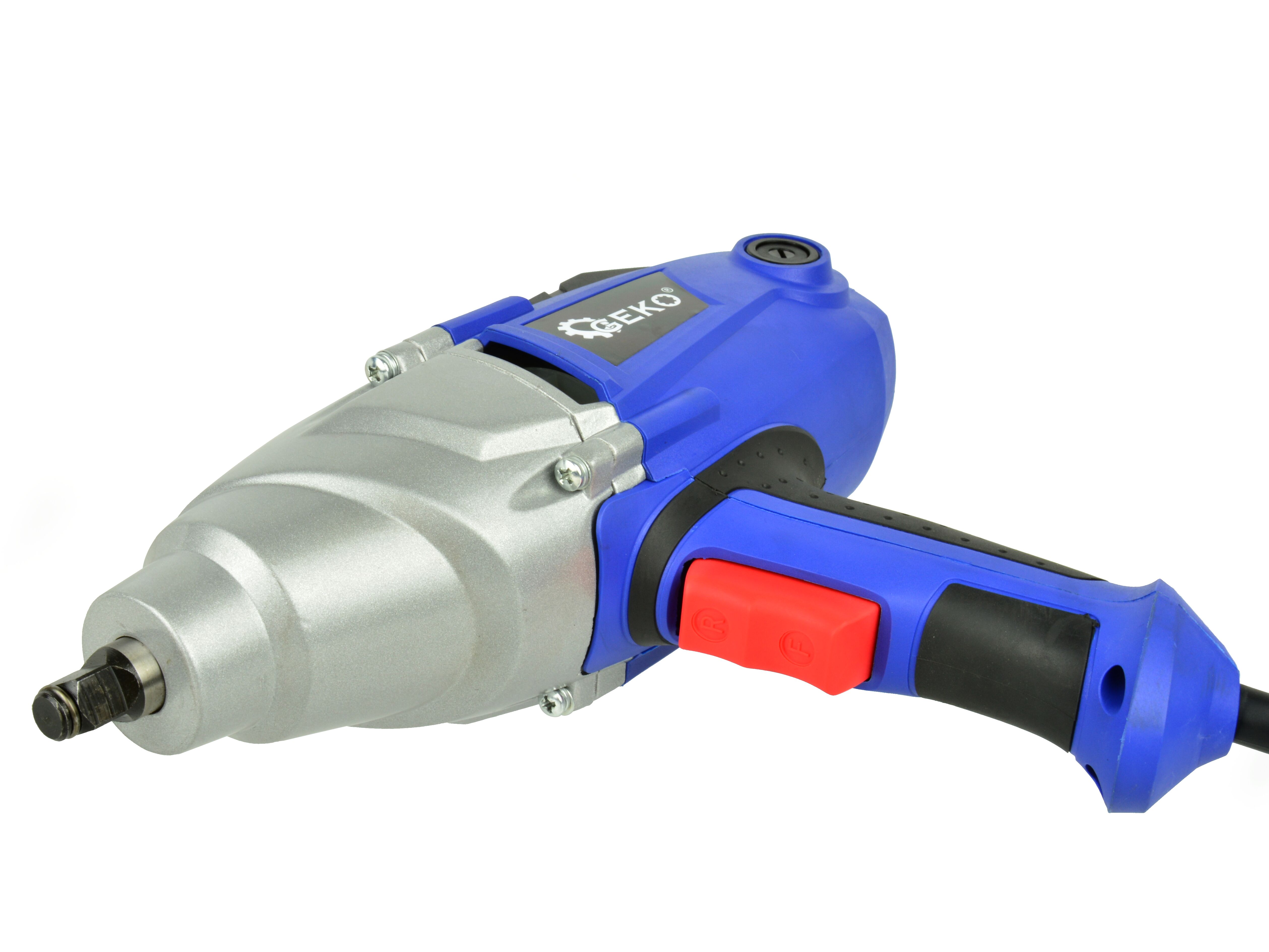 GEKO G81052 Elektrický rázový utahovák 1050W klíč na kola 1/2"+ hlavice klíče