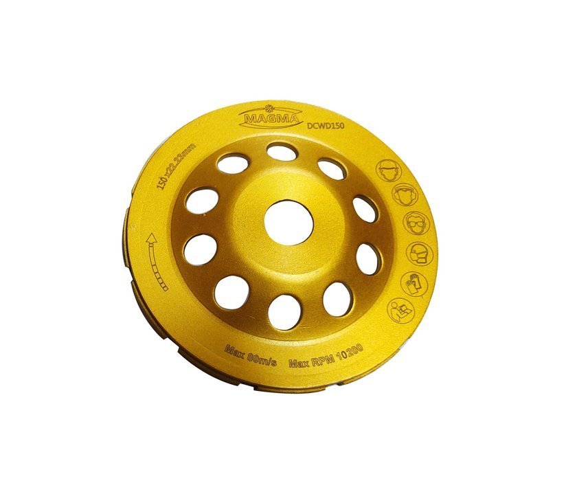 Magma DCWD150 Diamantový hrncový kotouč 150mm 22,23mm