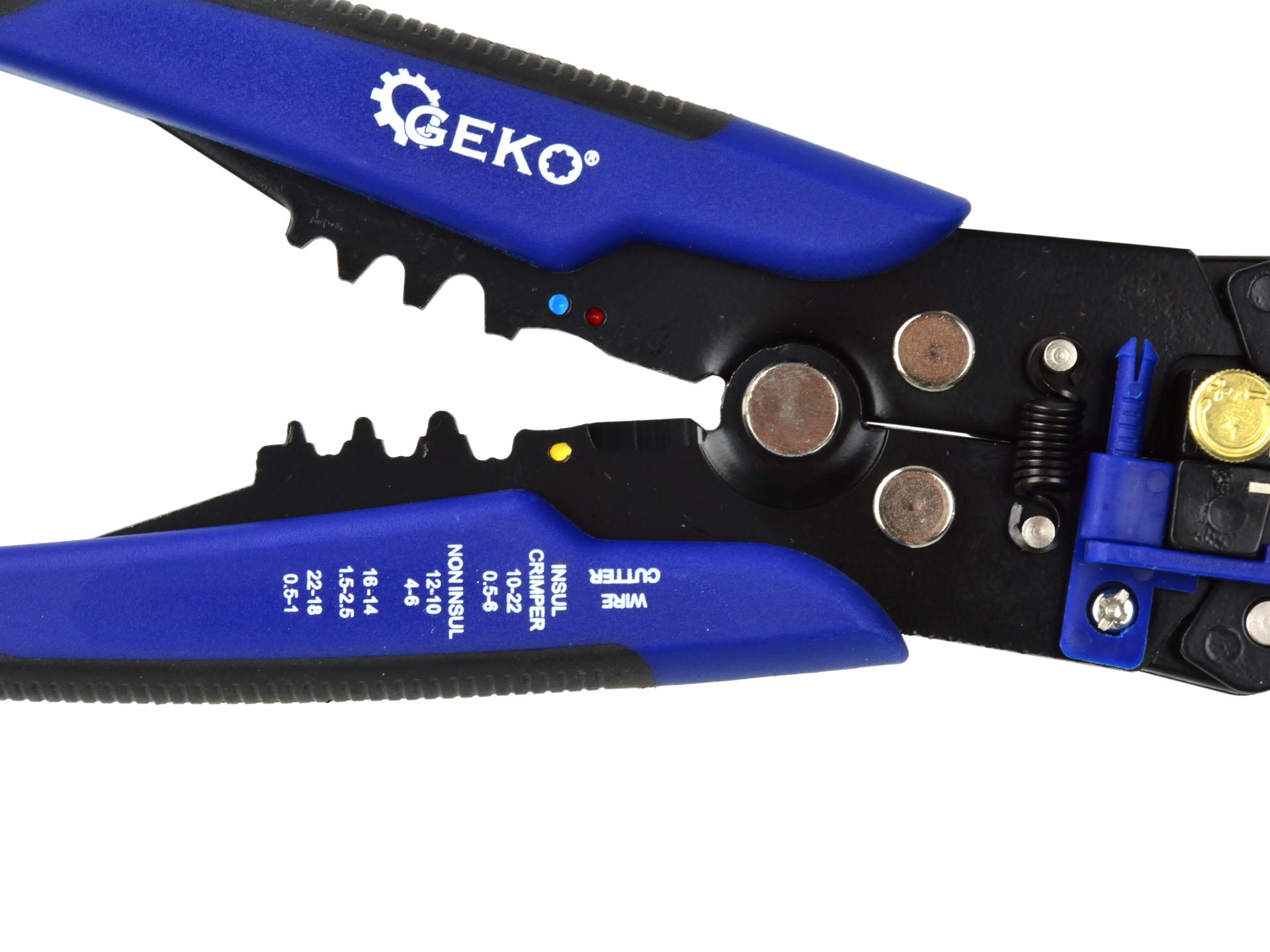 GEKO G01775 Multifunkční odizolovací kleště pro kabely a vodiče 0,2 - 6 mm