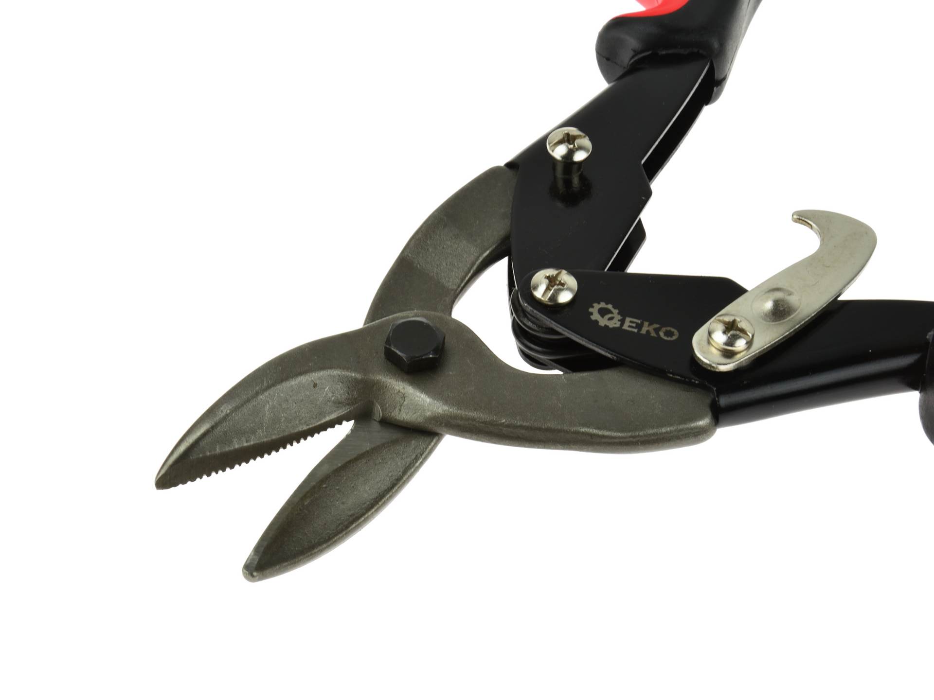 GEKO G01365 Nůžky na plech kov drát kleště PRAVÉ 10" izolovaná rukojeť 250mm